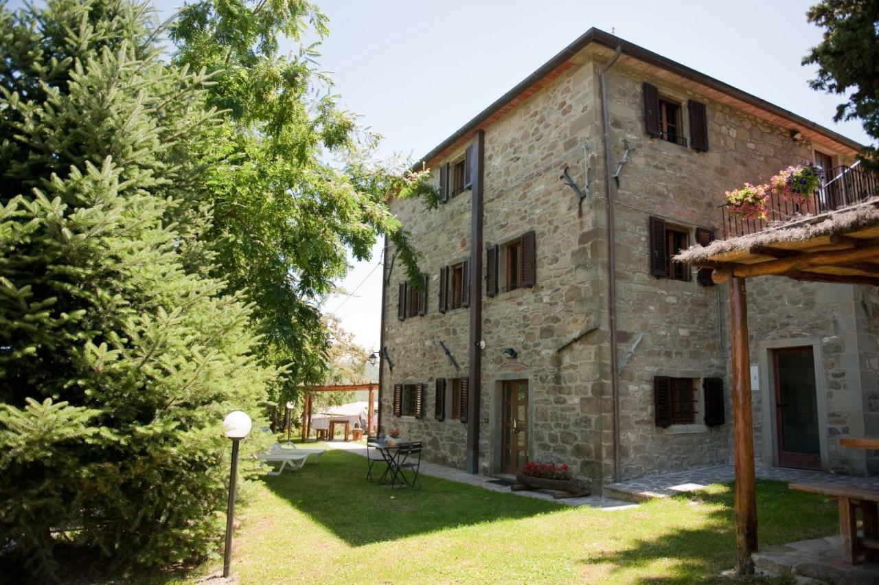 Agriturismo La Casina Villa Caprese Michelangelo Exteriör bild