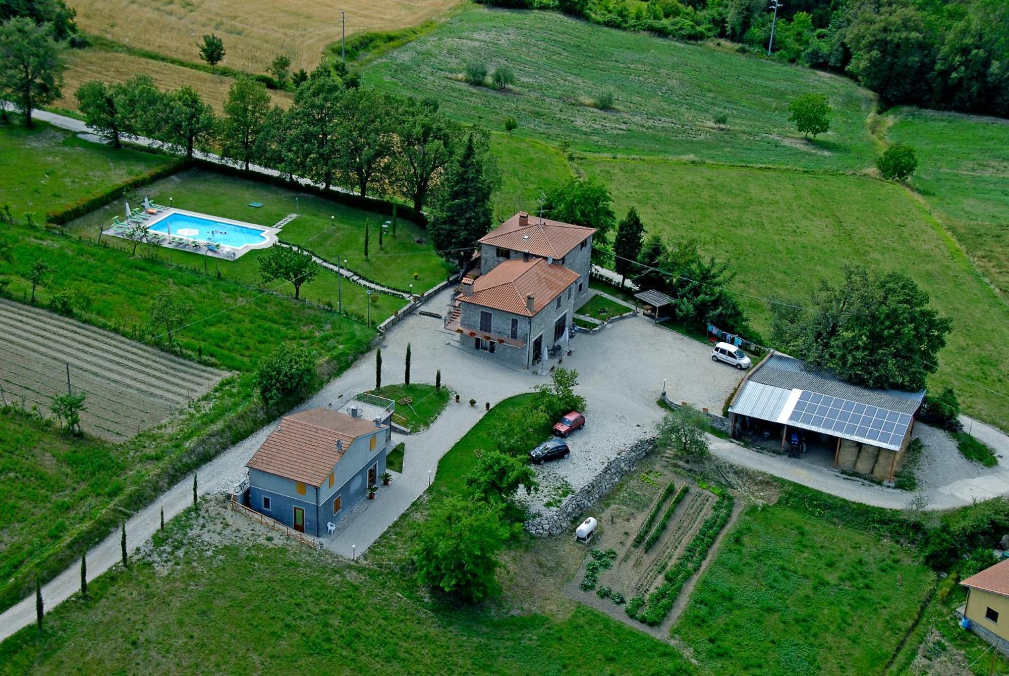 Agriturismo La Casina Villa Caprese Michelangelo Exteriör bild