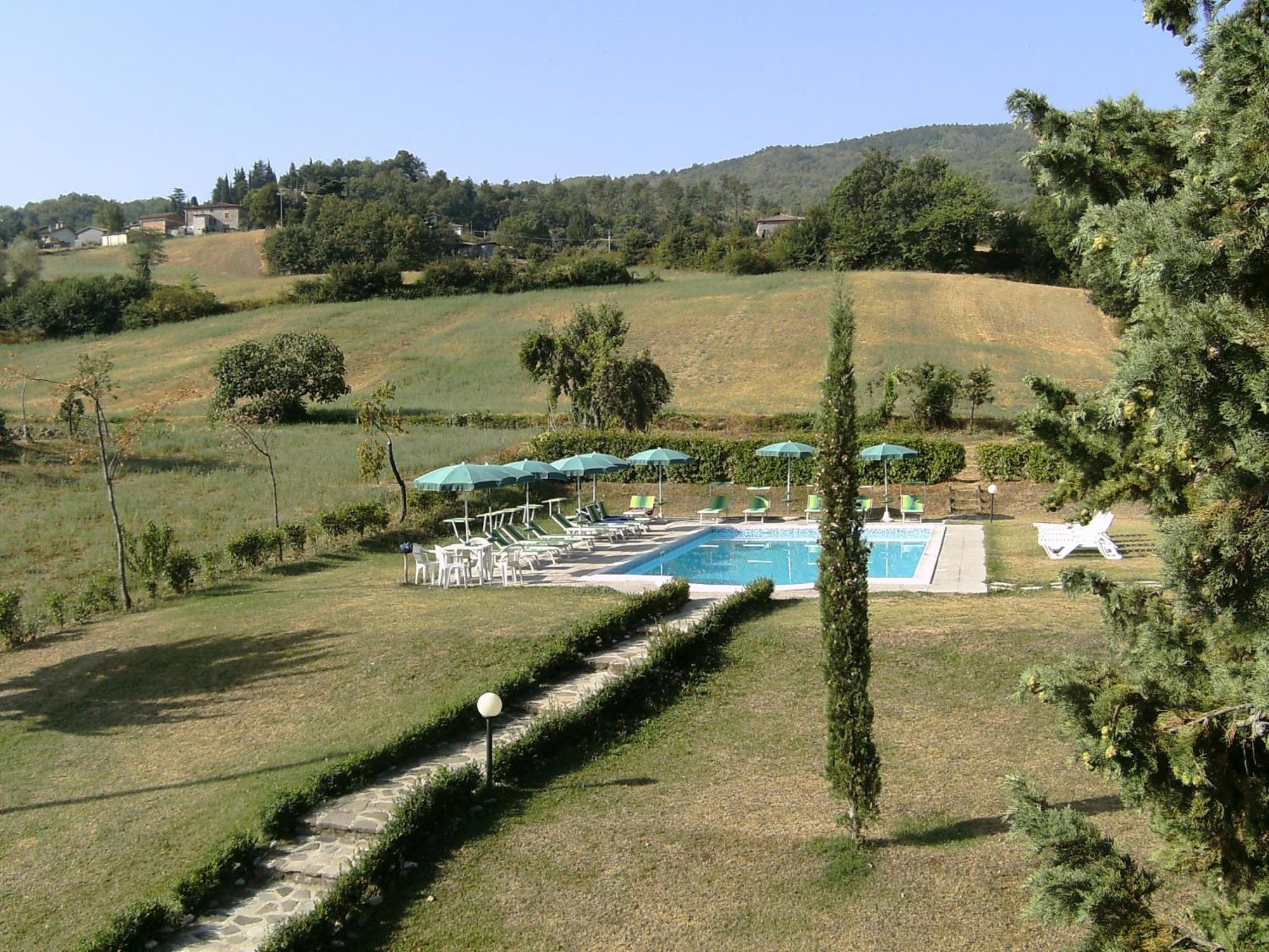 Agriturismo La Casina Villa Caprese Michelangelo Exteriör bild